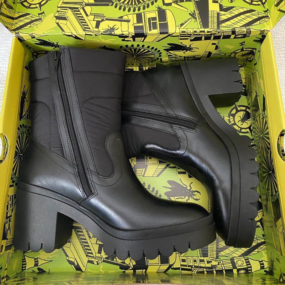 Fly London Heeled Boot - Tyke Size 40